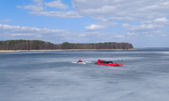 Pavojingas pavasarinis ledas - kaip elgtis nelaimės atveju