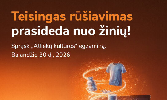 Ar žinote daugiau už Valinską? Meskite jam iššūkį „Atliekų kultūros“ egzamine