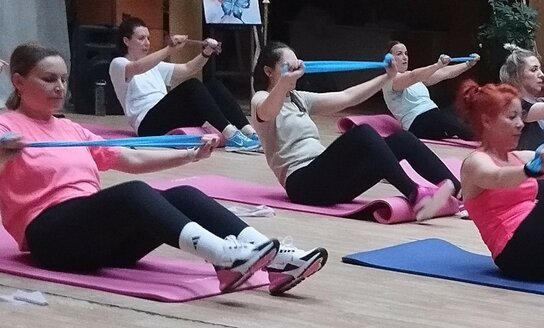 Visagine tęsiamas sėkmingas fizinio aktyvumo projektas moterims „Naujas gyvenimo žingsnis“