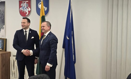 Visagine lankosi Ekonomikos ir inovacijų ministras Edvinas Grikšas: dėmesio centre – LEZ steigimas 