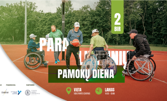 Dalyvaukite Paralimpinių pamokų dienoje!