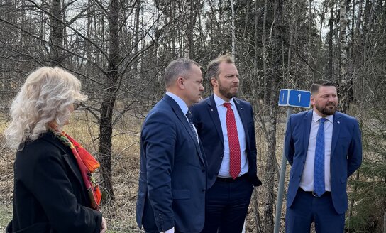 Visagine – dėmesys kelių būklei: su ministru aptarti svarbiausi sprendimai