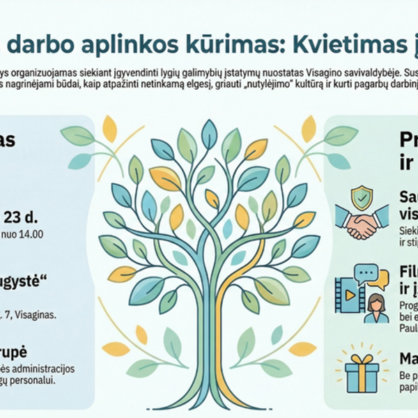 Kviečiame į renginį „Saugios darbo aplinkos kūrimas: ką turėtų žinoti kiekvienas darbuotojas“