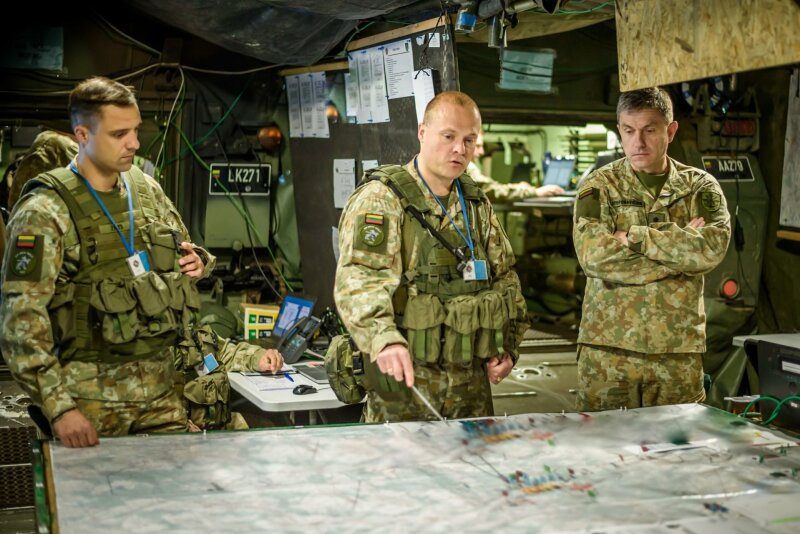 Dėl Lietuvos kariuomenės pratybų gegužės 4–22 d.