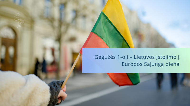 Gegužės 1-oji – Lietuvos įstojimo į Europos Sąjungą diena