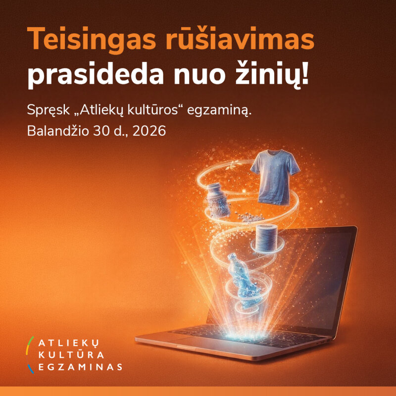 Ar žinote daugiau už Valinską? Meskite jam iššūkį „Atliekų kultūros“ egzamine