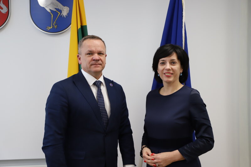 Visagine lankosi kultūros ministrė: dėmesys miesto kultūros augimui ir ilgalaikėms kryptims