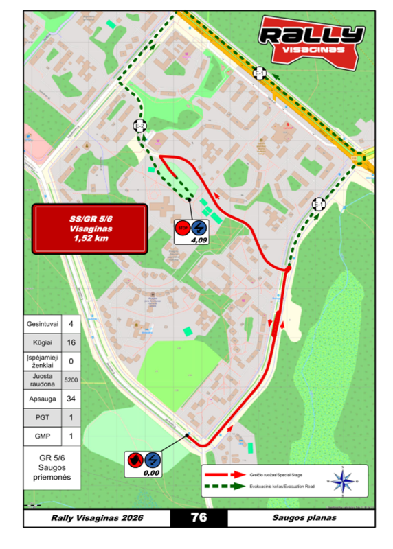 „Rally Visaginas 2026“: ką svarbu žinoti gyventojams?