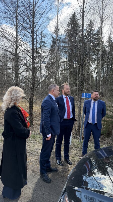 Visagine – dėmesys kelių būklei: su ministru aptarti svarbiausi sprendimai