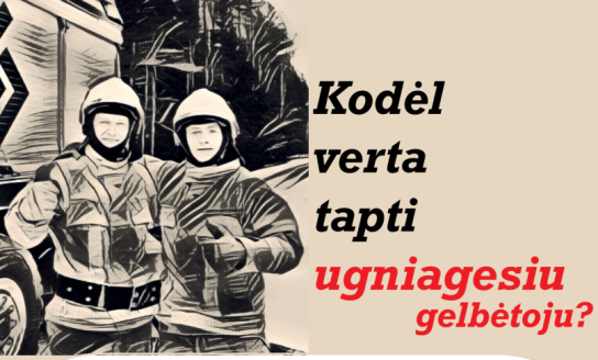 Tapk ugniagesiu gelbėtoju!