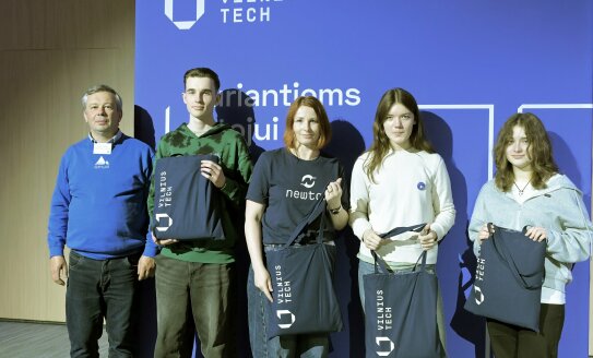 Mūsų mokinių sėkmė VILNIUS TECH programos „Ateities inžinerija“  finaliniame renginyje