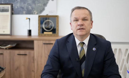  Meras Erlandas Galaguz atsako į gyventojų klausimus