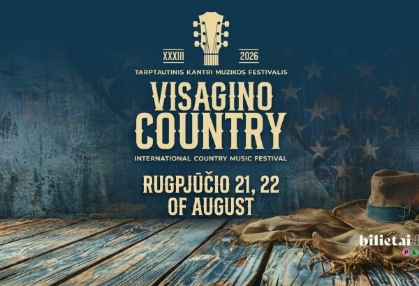 Tarptautinis muzikos festivalis „Visagino country 2026“