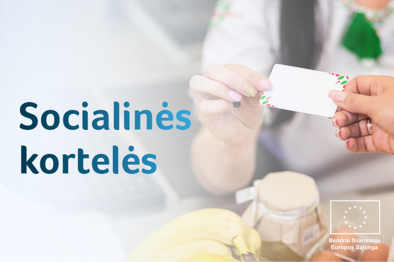 Priimami prašymai socialinei kortelei gauti