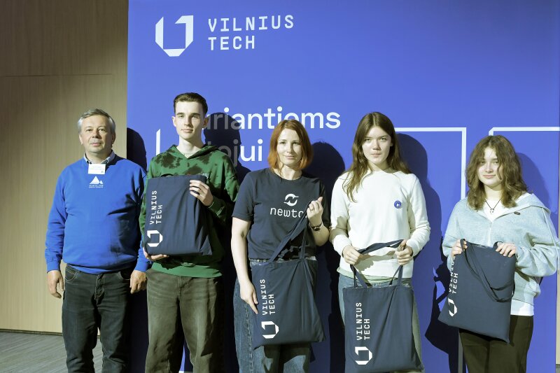 Mūsų mokinių sėkmė VILNIUS TECH programos „Ateities inžinerija“  finaliniame renginyje