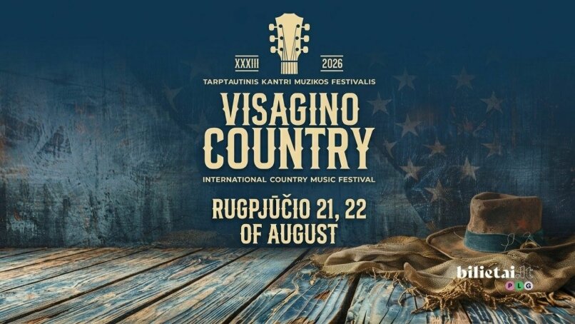 Paveikslelis, susijęs su Tarptautinis muzikos festivalis „Visagino country 2026“