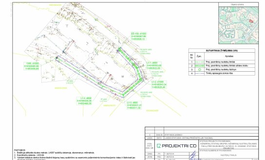 Visuomenės informavimas apie numatomą statinių (jų dalių) projektavimą