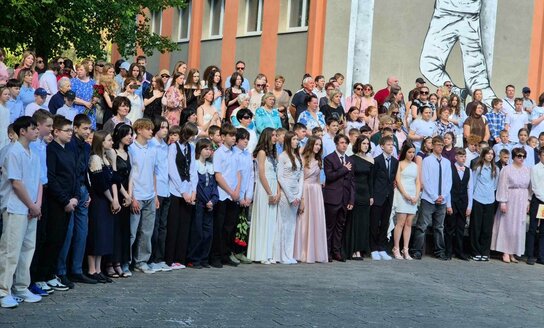 Paskutinio skambučio šventė Visagino Draugystės progimnazijoje