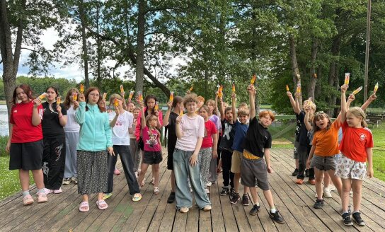 Vaikų vasaros poilsio stovykla „Gervelė“ – pažinimo, kūrybos ir atradimų kelionė po Aukštaitijos...