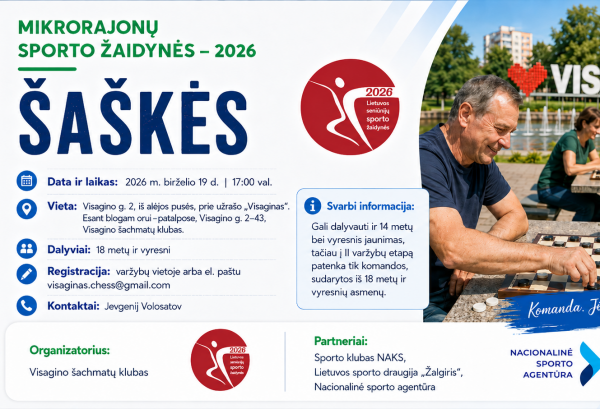 Į Visaginą sugrįžta mikrorajonų žaidynės!