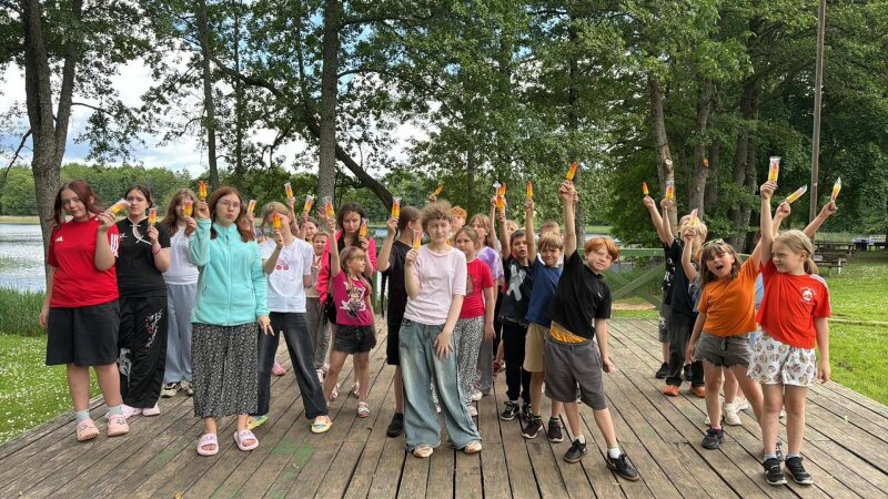 Vaikų vasaros poilsio stovykla „Gervelė“ – pažinimo, kūrybos ir atradimų kelionė po Aukštaitijos...