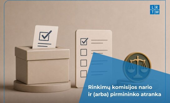 Teisingumo ministerija kviečia dalyvauti Nalšios šiaurinės apygardos rinkimų komisijos nario bei...