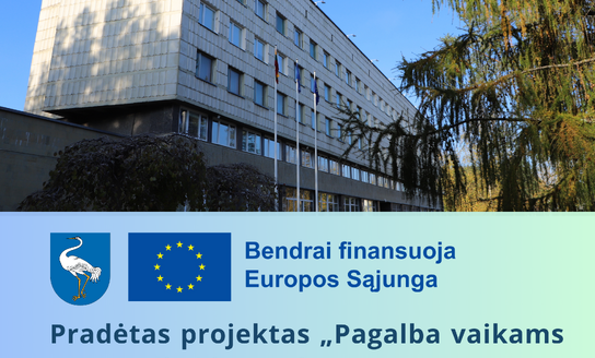 Pradėtas projektas „Pagalba vaikams su negalia Lietuvoje“