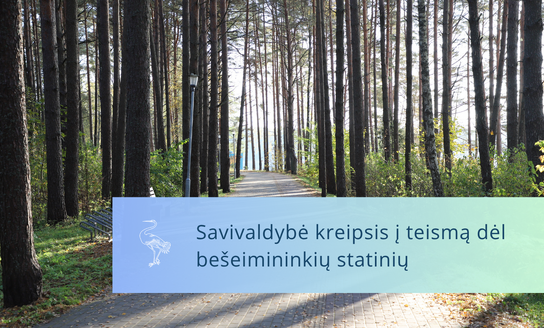 Savivaldybė kreipsis į teismą dėl bešeimininkių statinių