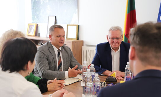 Energetikos ministras Lukas Savickas Visagine: dėmesys energetikos sektoriaus ateičiai