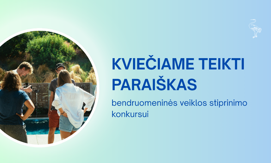 Kviečiame papildomai teikti paraiškas priemonės „Stiprinti bendruomeninę veiklą savivaldybėse“...