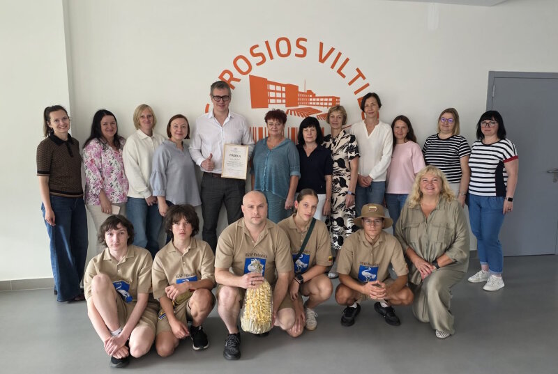 Didžiuojamės: Visagino „Gerosios vilties“ progimnazija – vienintelė Lietuvos atstovė prestižinėse...