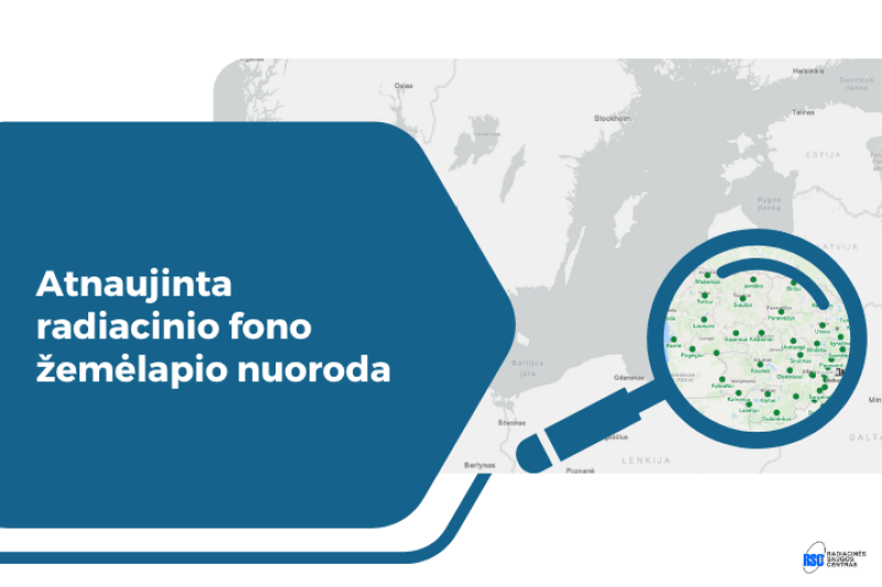 Atnaujinta radiacinio fono žemėlapio nuoroda