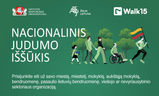 Nacionalinis judumo iššūkis sugrįžo!