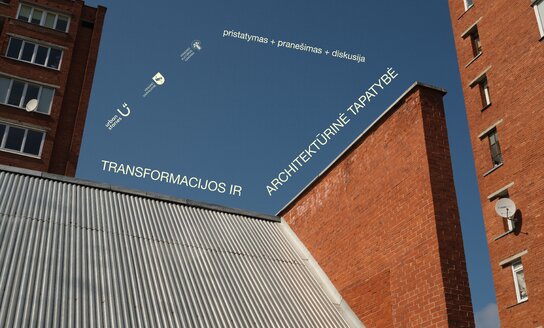 Diskusija apie Visagino architektūrinę tapatybę miesto transformacijų kontekste