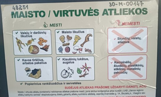 Sodų bendrijose pastatyti biologinėms virtuvės atliekoms skirti konteineriai – kviečiame...