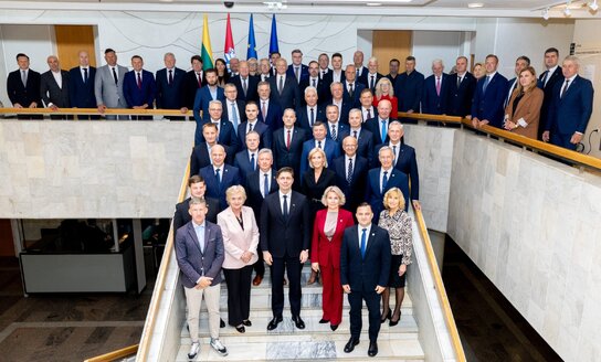 Meras Erlandas Galaguz dalyvavo susitikime su Ministru Pirmininku