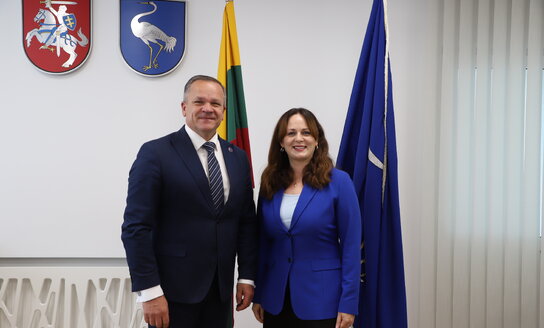 Su SADM viceministre aptarti užsieniečių integracijos, socialinių paslaugų ir NVO klausimai