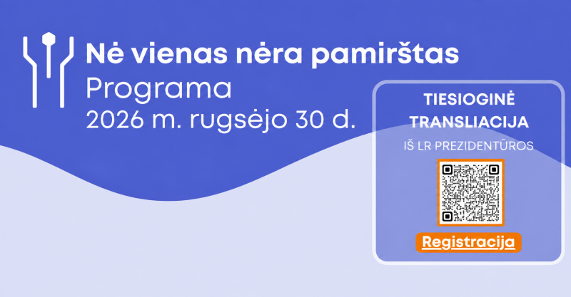 Kviečiame į nuotolinį renginį „Skaitmeninis ryšys, kuris keičia gyvenimus“