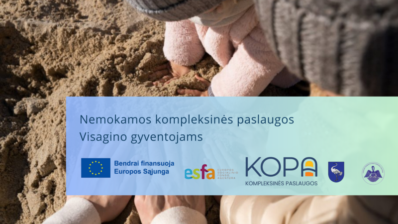 Nemokamos kompleksinės paslaugos Visagino gyventojams