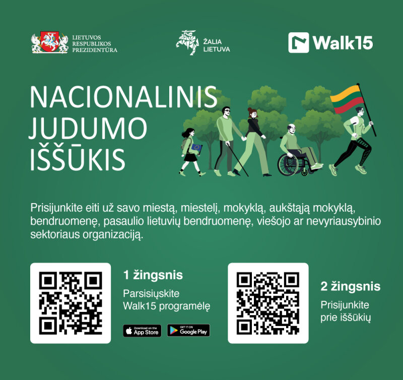 Nacionalinis judumo iššūkis sugrįžo!