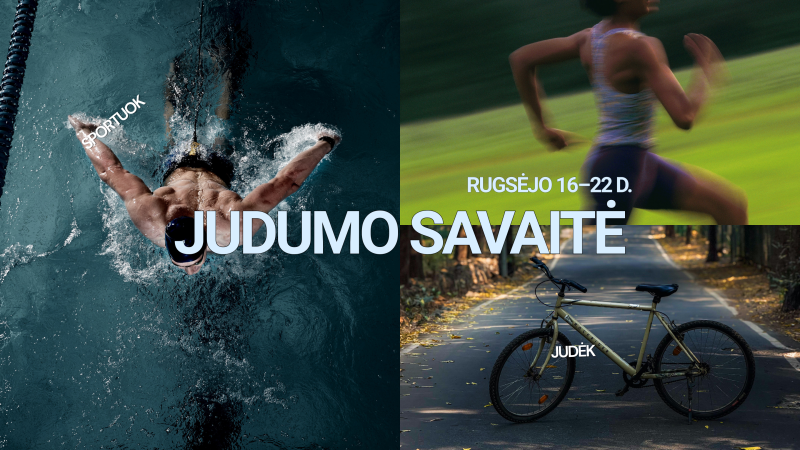 Rugsėjo 16–22 dienomis minėkime Europos judumo savaitę!