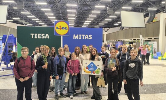 Visagino „Draugystės“ progimnazijos Mokinių taryba – Jaunimo tvarumo festivalyje „Litexpo“