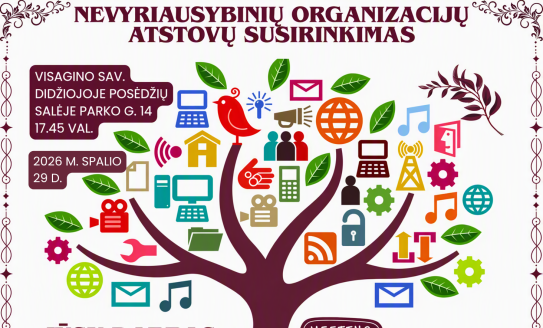 Nevyriausybinių organizacijų atstovų susirinkimas
