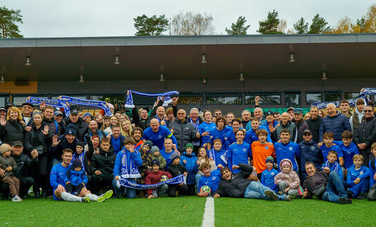 Triuškinanti Visagino FC „Intero“ pergalė paskutinėse LFF II lygos namų rungtynėse