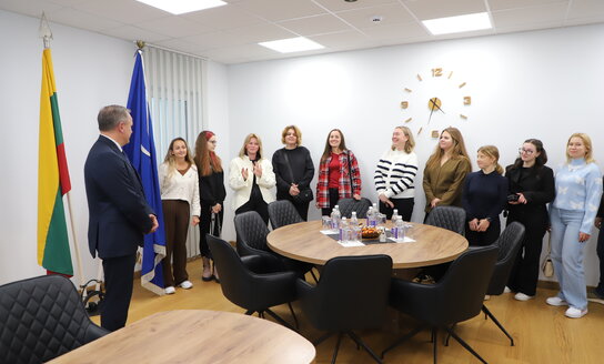 Slavutyčo draugai dėkoja Visaginui už šiltą priėmimą