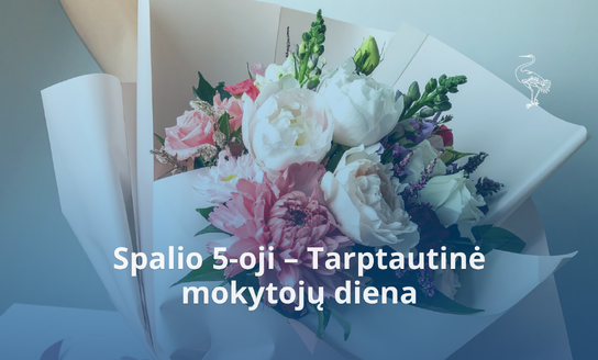 Meras Erlandas Galaguz sveikina Tarptautinės mokytojų dienos proga!