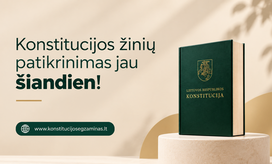 Vyksta Konstitucijos egzaminas
