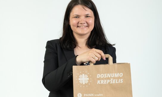 Be pagalbos vieni kitiems neišsiversime: Caritas pradeda „Dosnumo krepšelio“ iniciatyvą