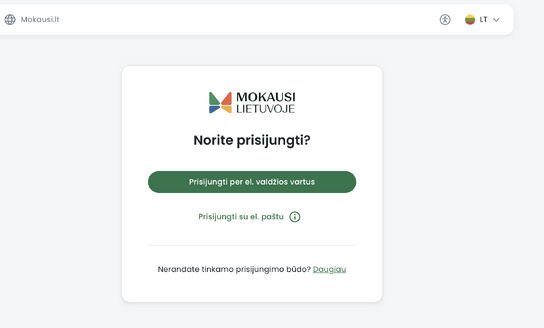 Prašymų į neformaliojo vaikų švietimo (NVŠ) programas, finansuojamas valstybės lėšomis, teikimas...