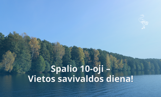 Spalio 10-oji – Vietos savivaldos diena!